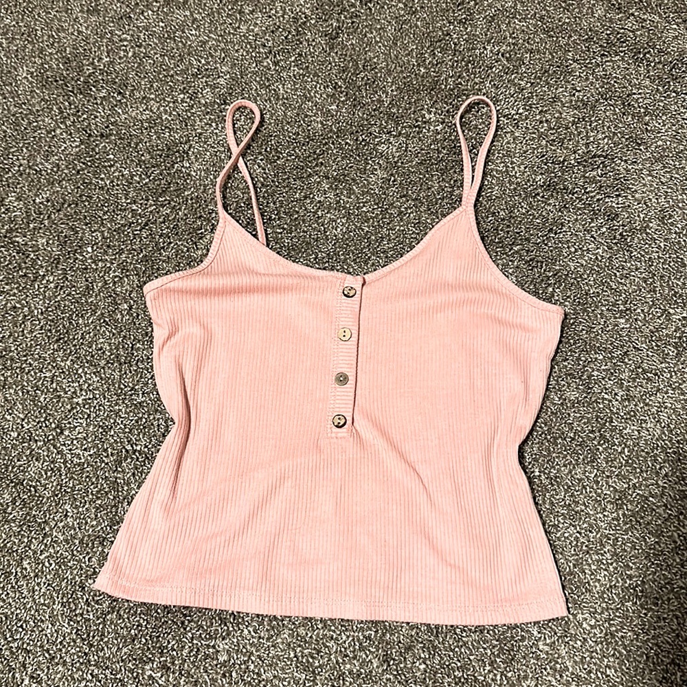 pink rubbed cami